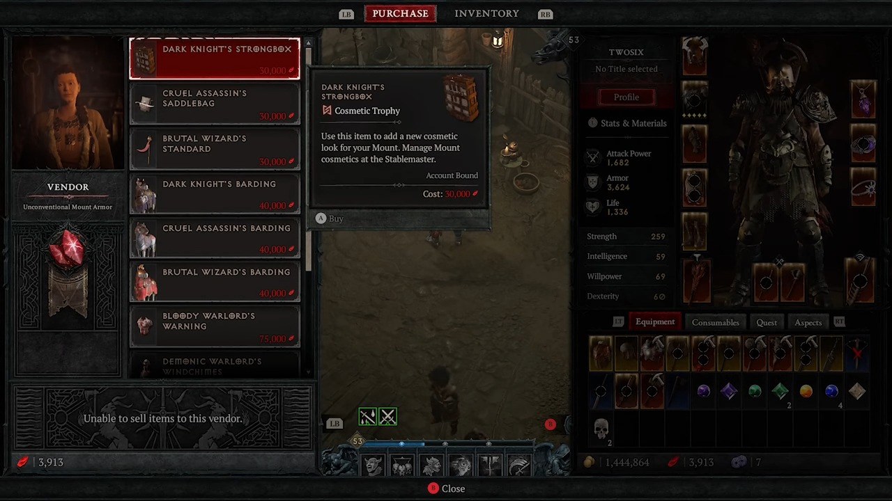 Items Purchasable With Red Dust In Diablo 4