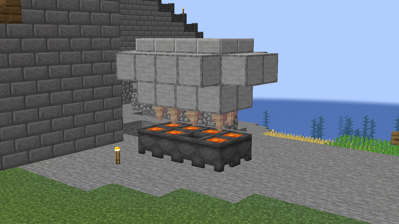 How to make a lava farm in Minecraft