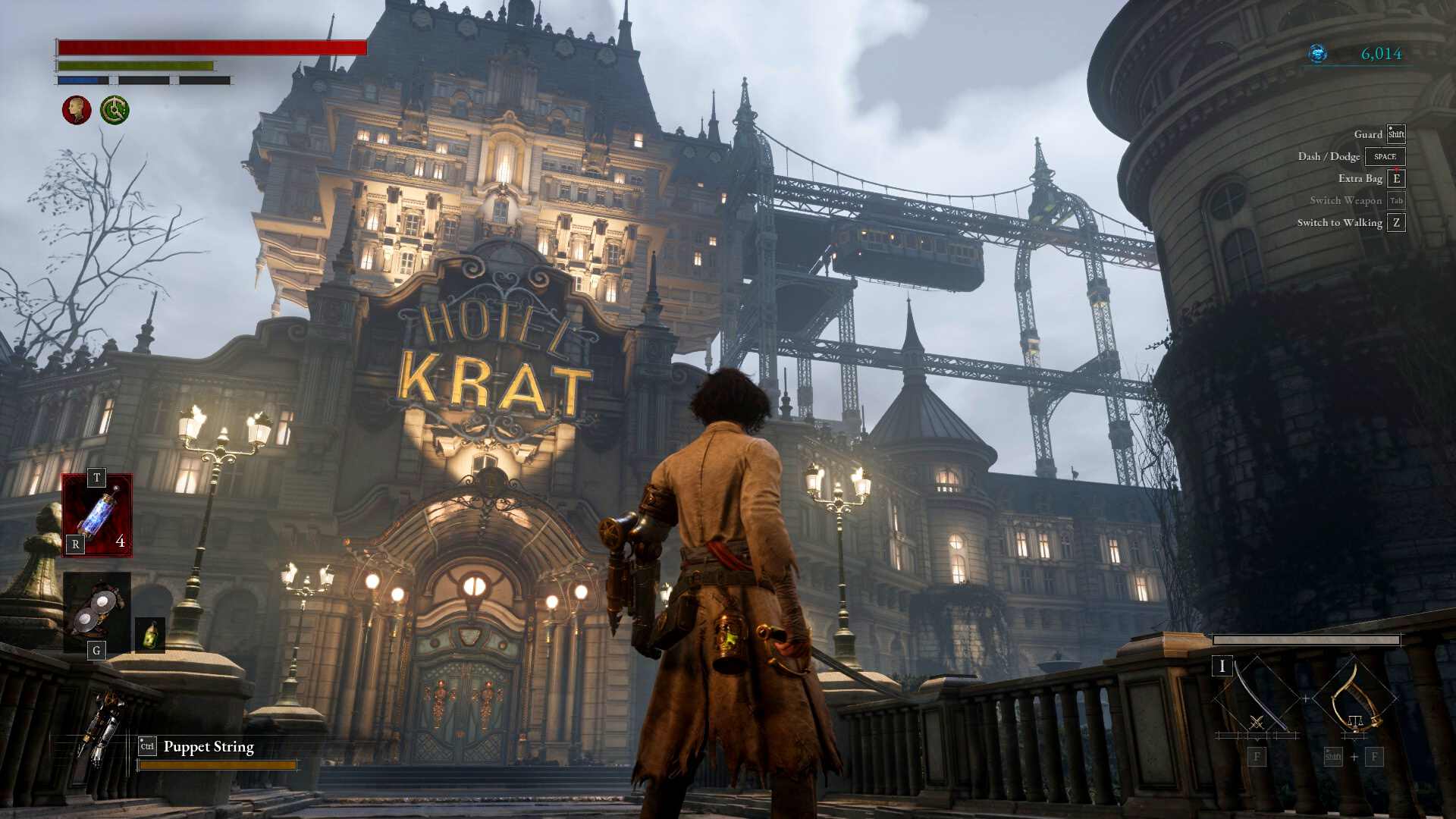 The city of Krat featured in the demo of Lies of P features consistent design and high-quality ambience.