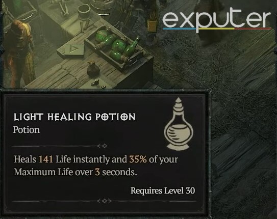 Light Healing Potion