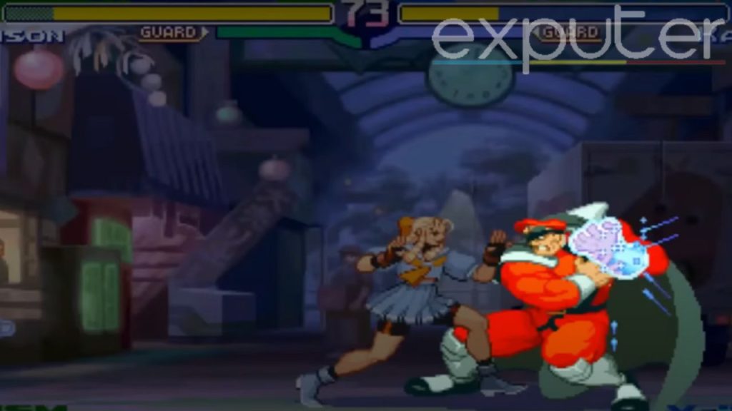 Picture shows M. Bison Gameplay in Street Fighter 