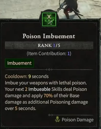 Poison Imbuement