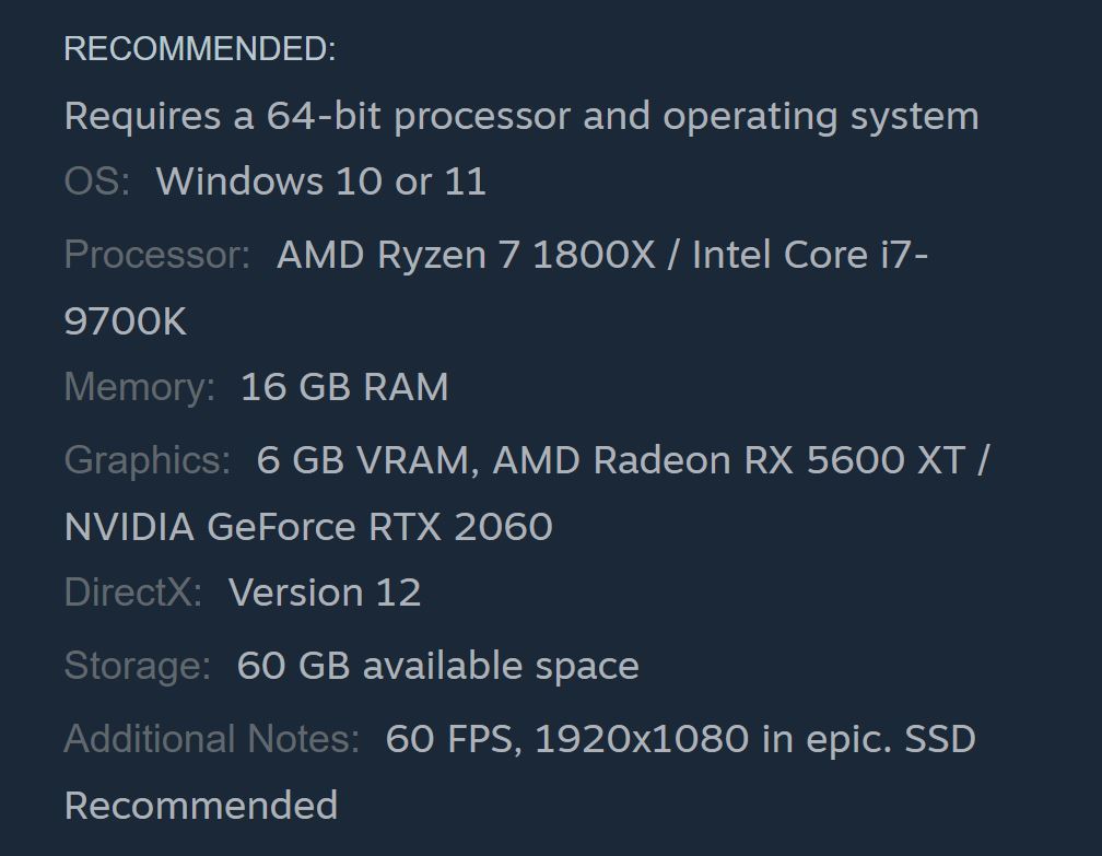 aliens dark descent recommended pc requirements