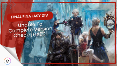 FFXIV: Unable to Complete Version Check
