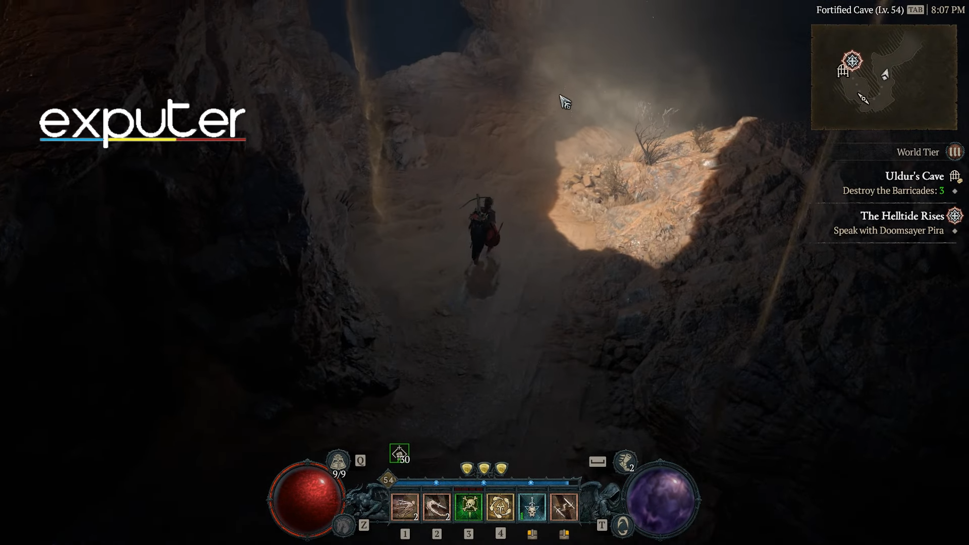 Diablo 4: sand-filled Uldur Cave