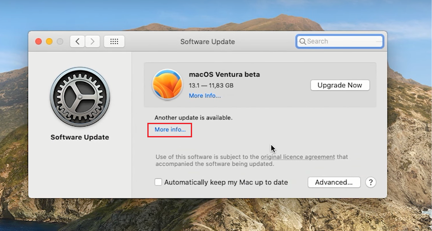 installing updates on mac