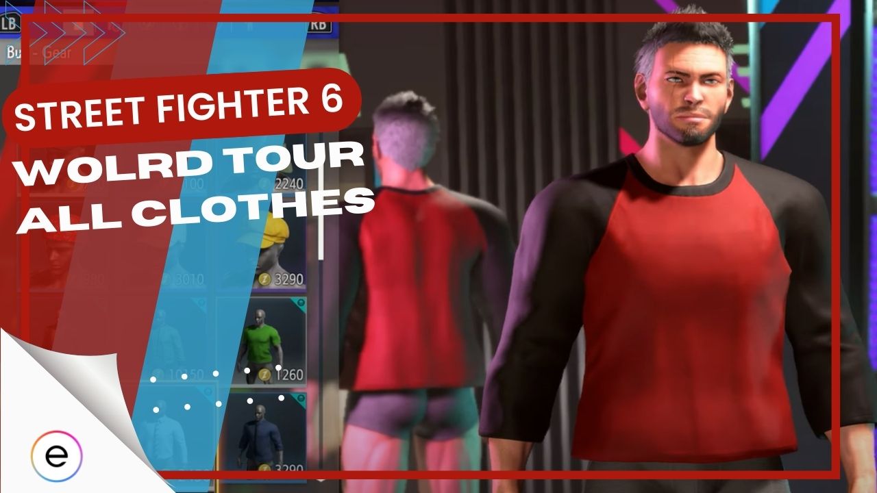 Street Fighter 6 World Tour all clothes