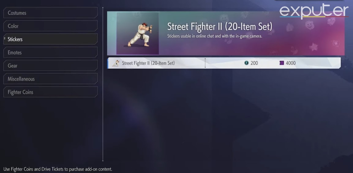 Street Fighter 6 How To Earn Drive Tickets to buy emotes