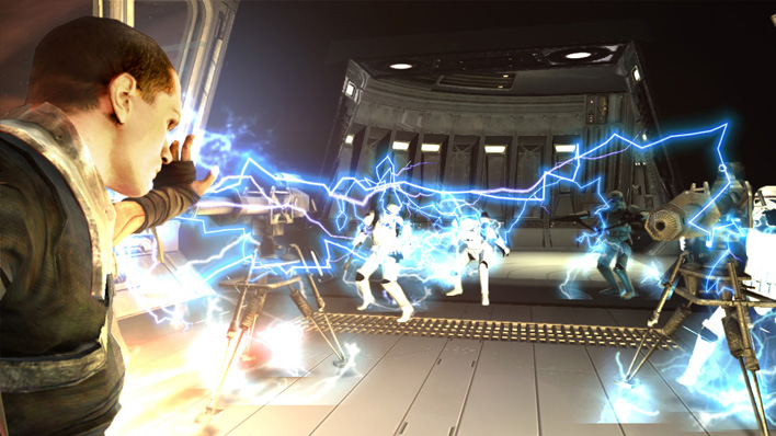 Zapping everything with Force Lightning is a ton of fun