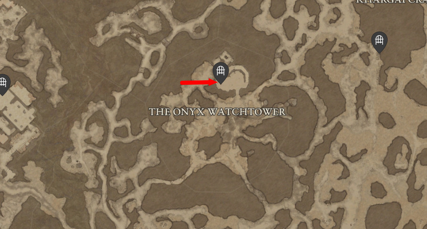 The Onyx Hold Dungeon location