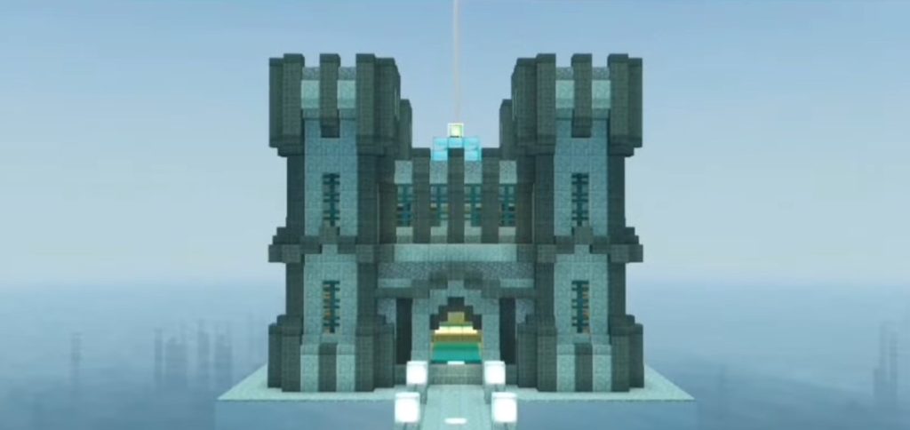 Ocean castle minecraft
