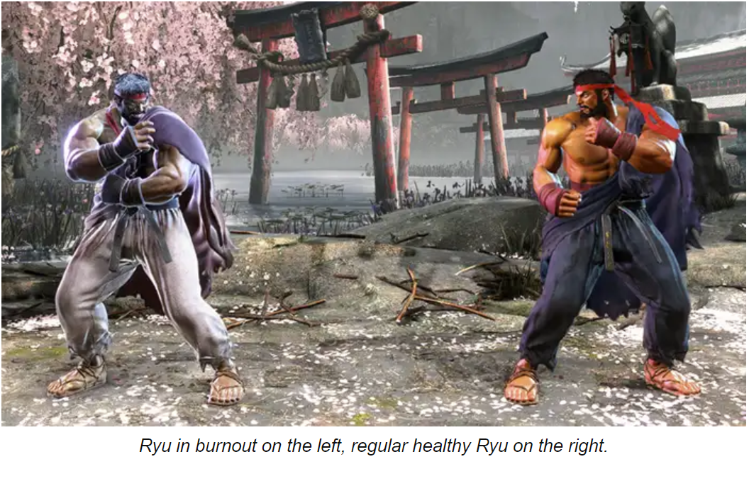 Ryu sf6 burnout 