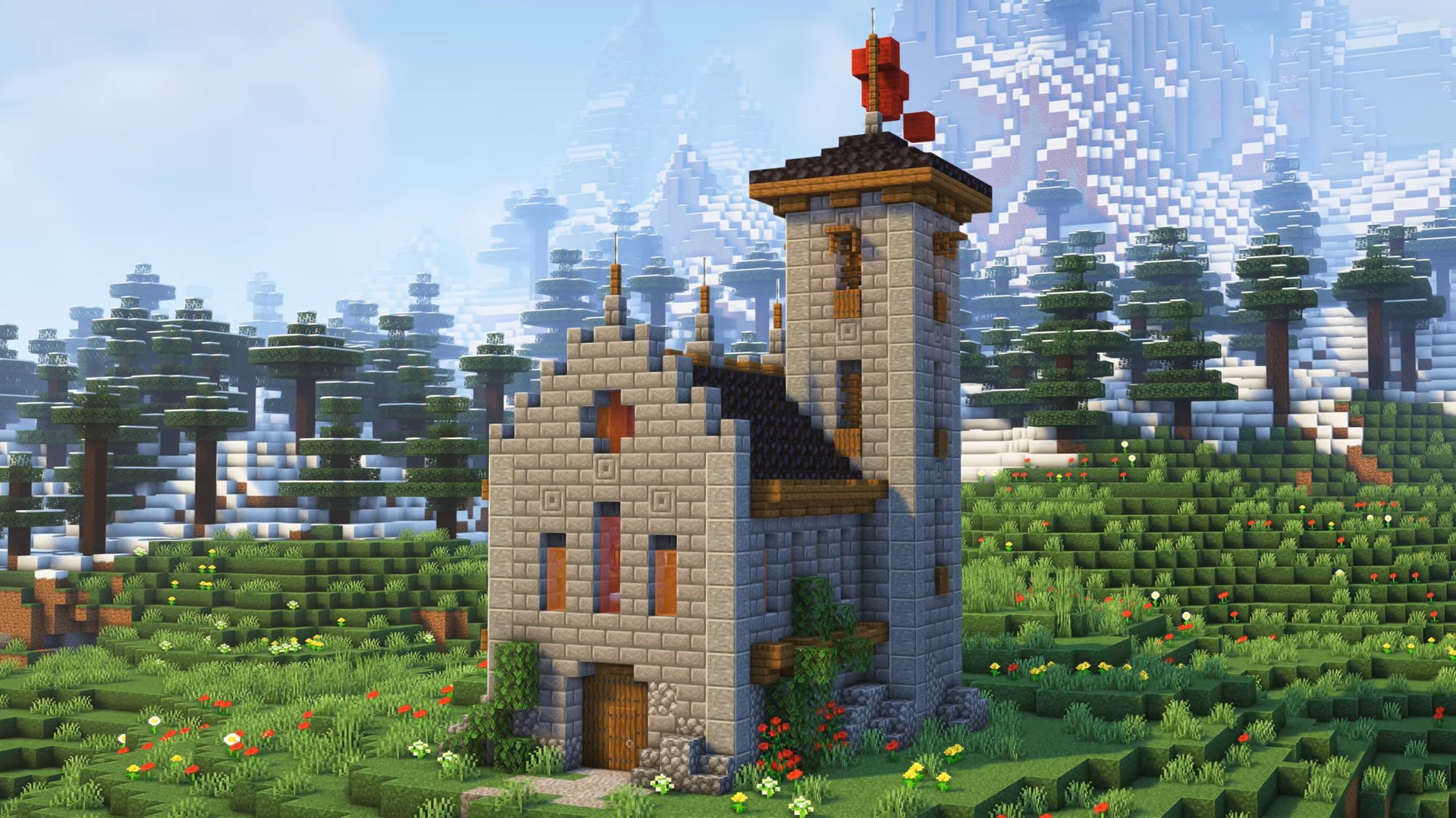 Minecraft Small Castle idea