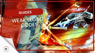 How to redeem Weak Legacy Codes.