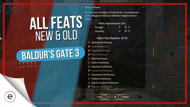 Feats in Baldur's Gate 3.
