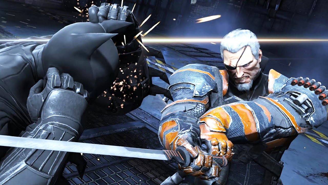 Batman's duel with Deathstroke is one of the game's best moments