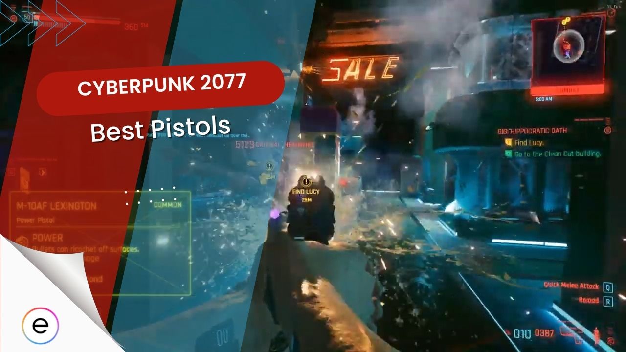 informative guide about top 20 best pistols in cyberpunk