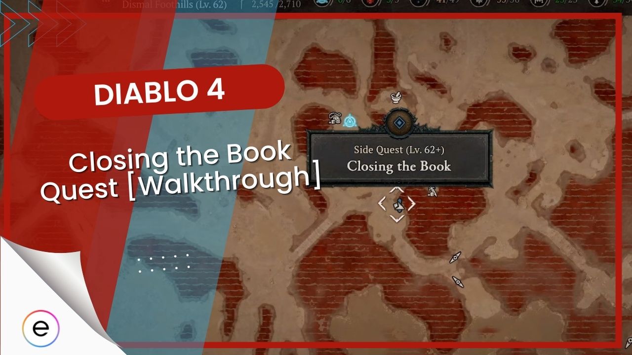 Diablo 4 Close The Book