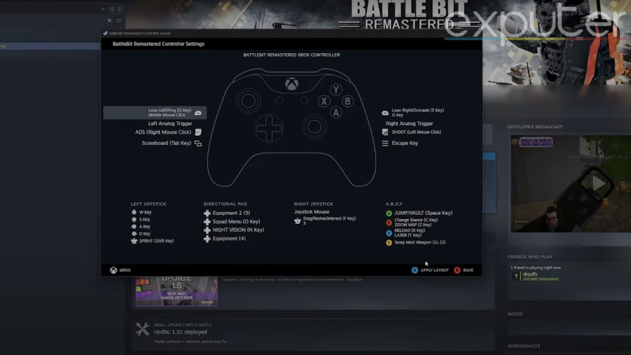 The Controller Layout