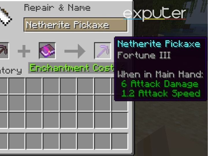 Best Pickaxe Enchantments Minecraft: Fortune