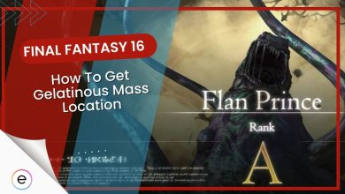 Gelatinous mass location in final fantasy guide with rewards.