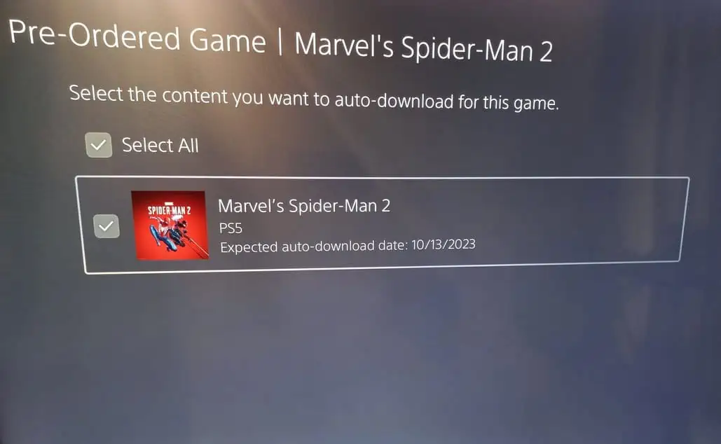 Marvel's Spider-Man 2 preload date confirmed by the PlayStating store listing. || Image Source: Twisted Voxel.