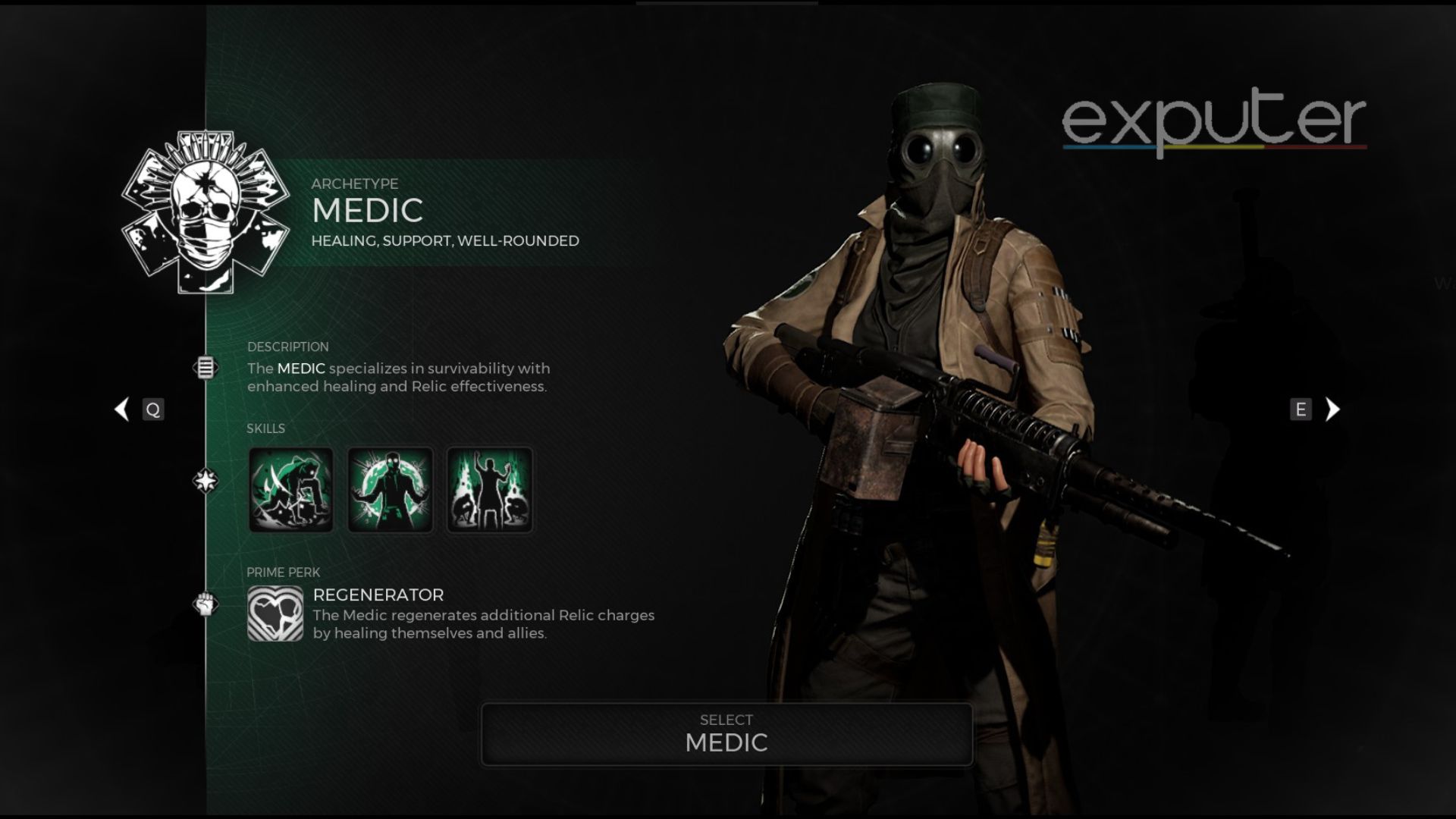 The medic.
