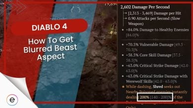 complete guide about blurred beast in diablo 4 game.
