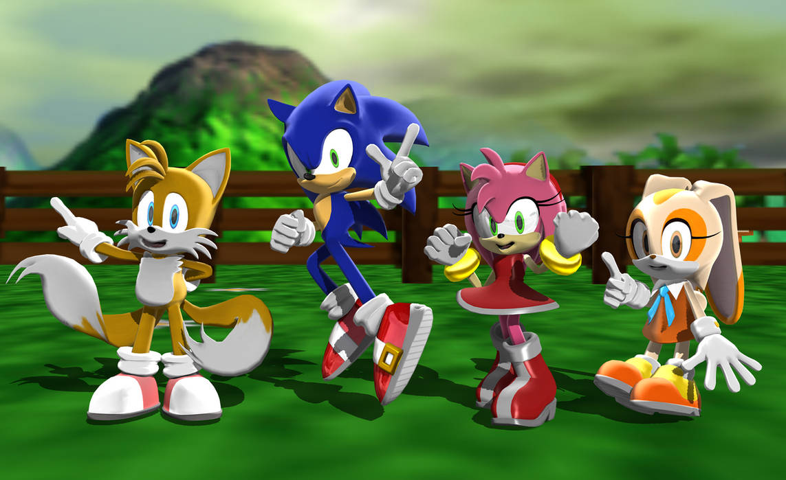 Sonic and Friends | Credit: DeviantArt
