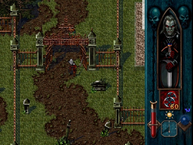The Legacy of Kain series started with the 2D top-down game; Blood Omen
