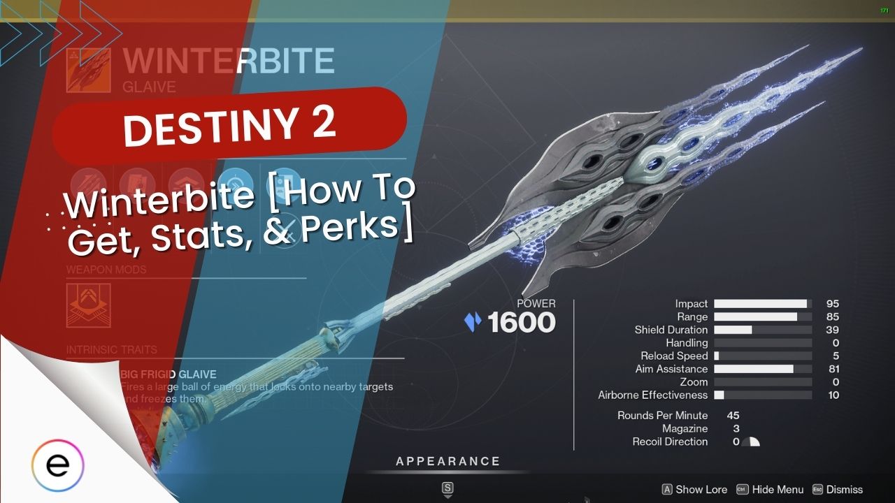 How to get Winterbite Exotic