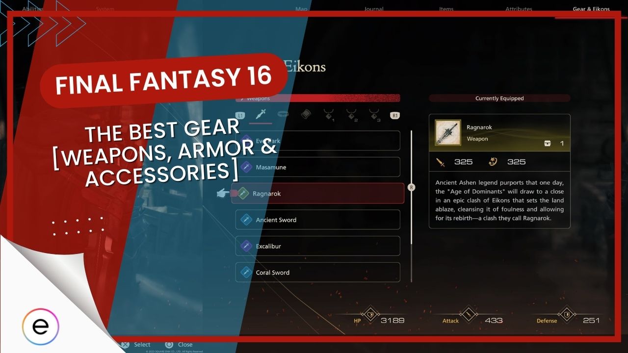 best gear final fantasy 16