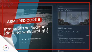 Armored Core 6 Intercept the redguns