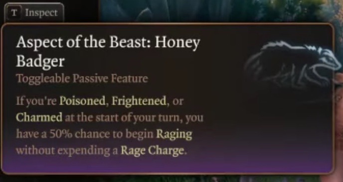 Aspect of the Beast_Honey Badger