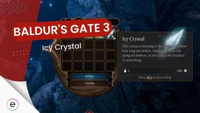 Baldur's Gate 3: Icy Crystal