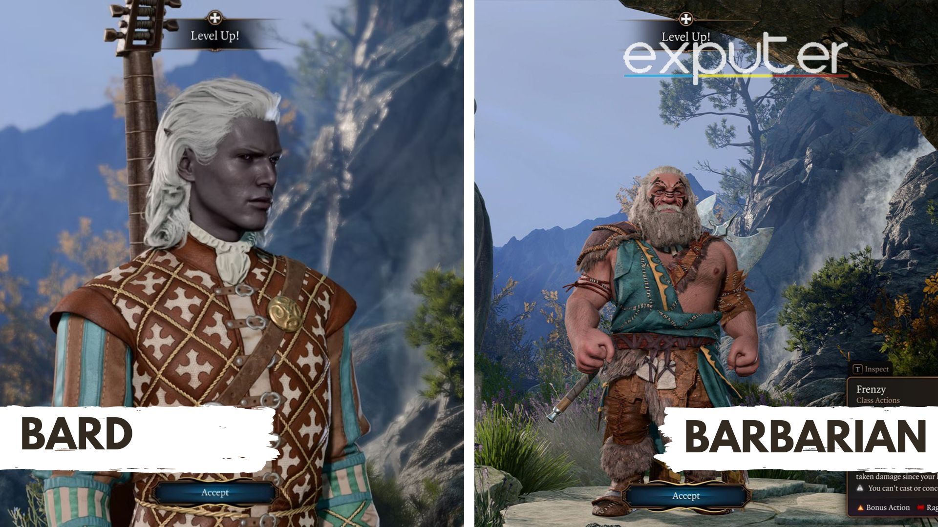 BG3 BEST Multiclass: Bard and Barbarian