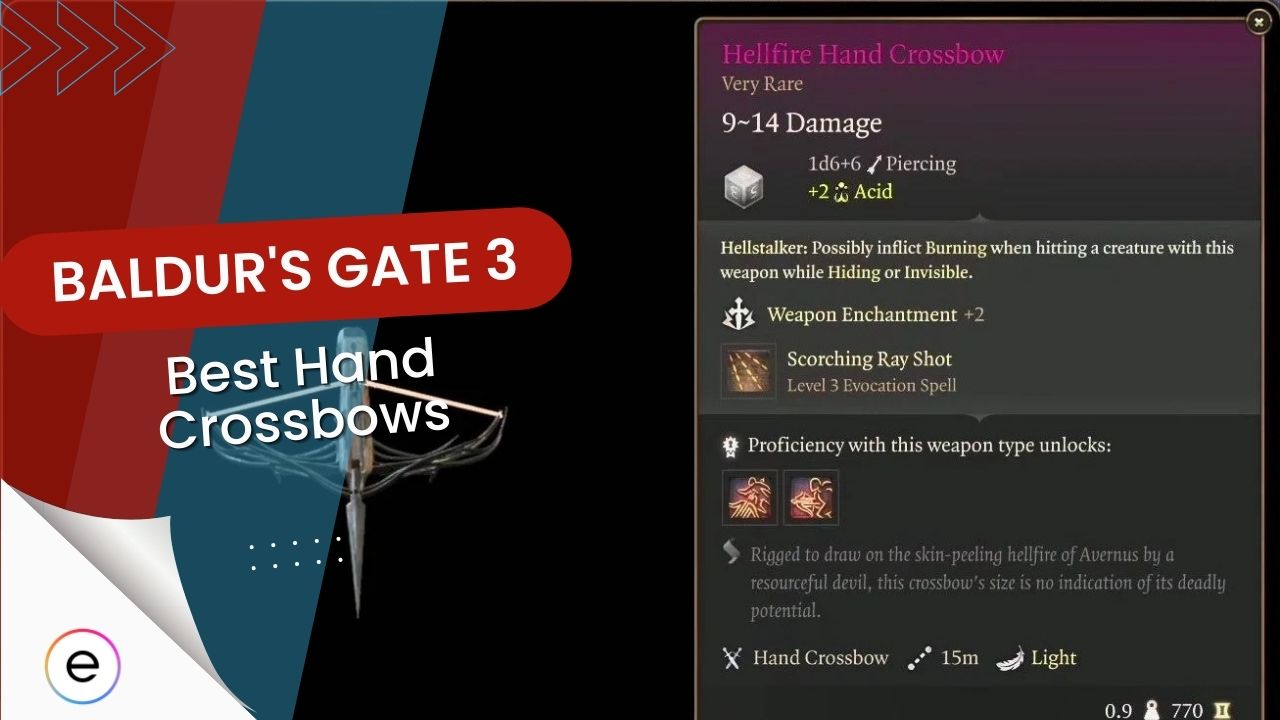 Bg3 Best Hand Crossbows