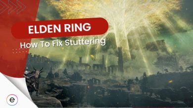 How t fix the stuttering in elden ring