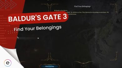detailed guide about how to find your belongings quests in Baldur's gate 3 game,