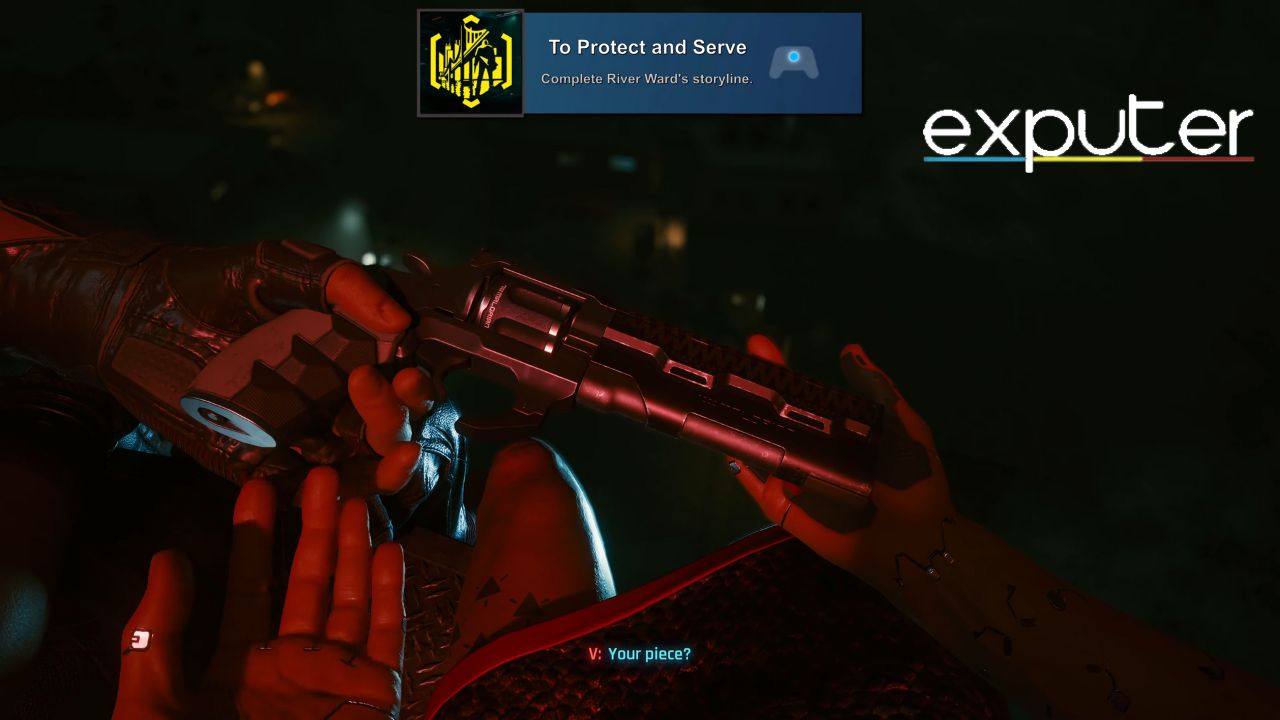 To Protect and Serve in Cyberpunk 2077 [Screenshot Grab: eXputer]