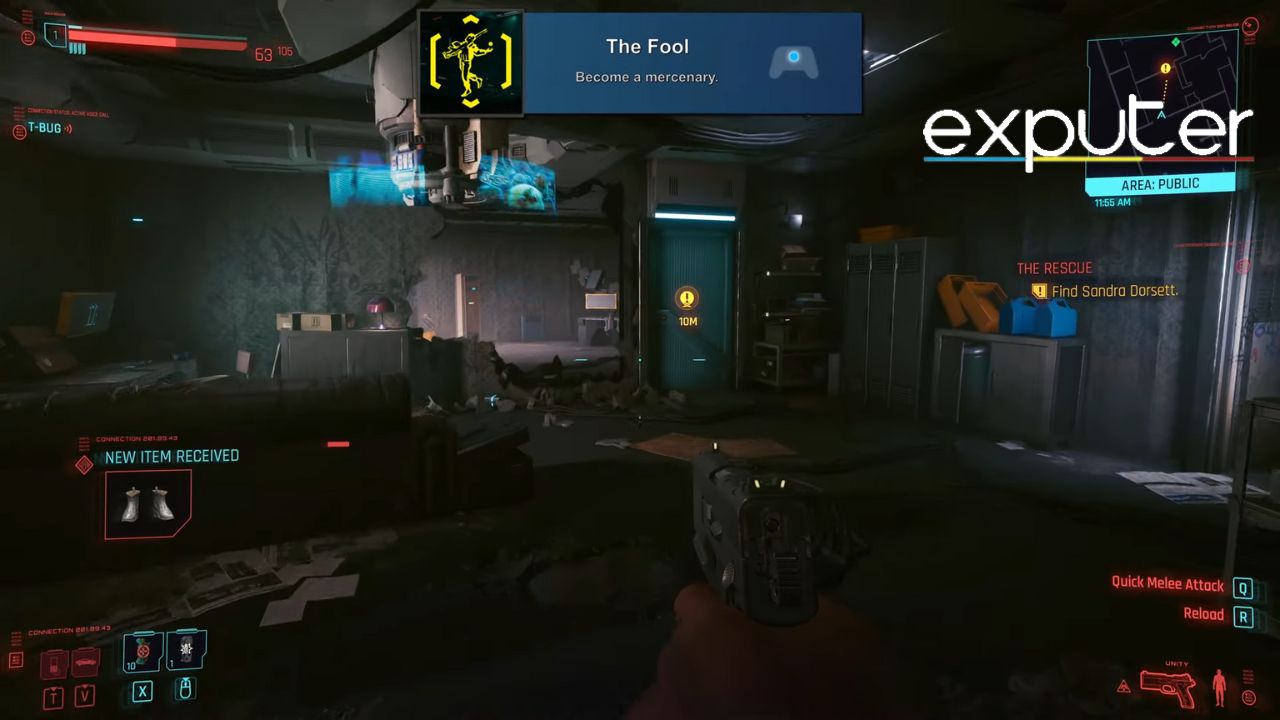 The Fool Trophy in Cyberpunk 2077 [Image Credit Copyright: eXputer]