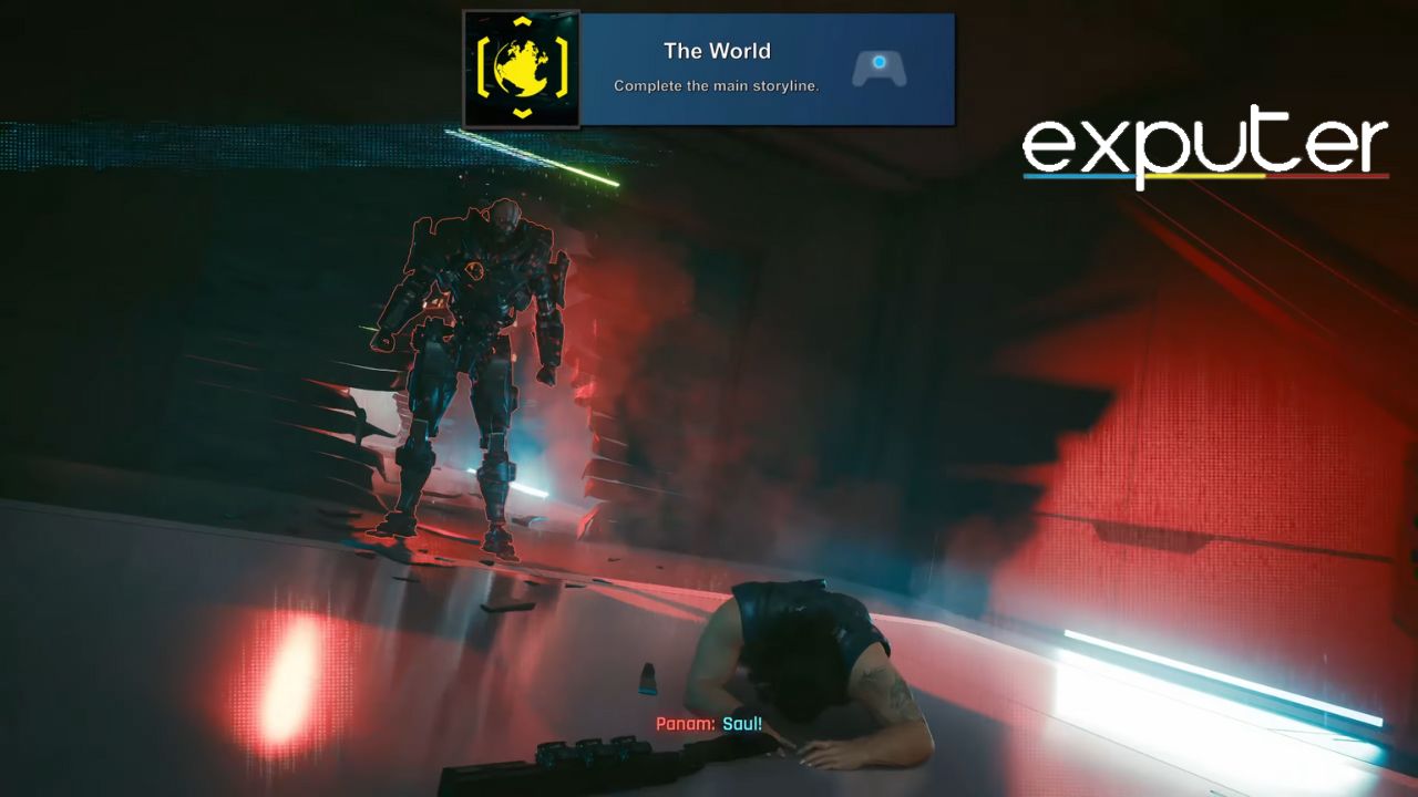 The World Trophy in Cyberpunk 2077 [Image Captured by eXputer]