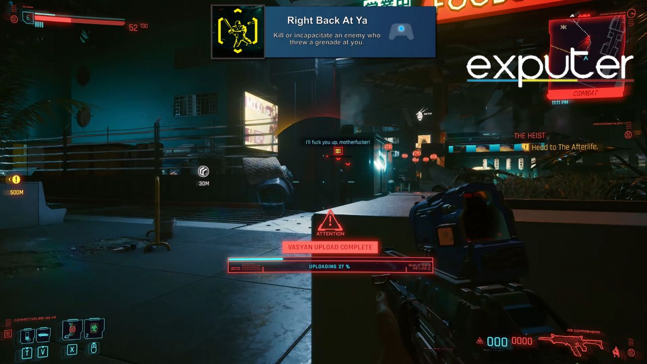 Right Back At Ya Trophy in Cyberpunk 2077 [image by Us]