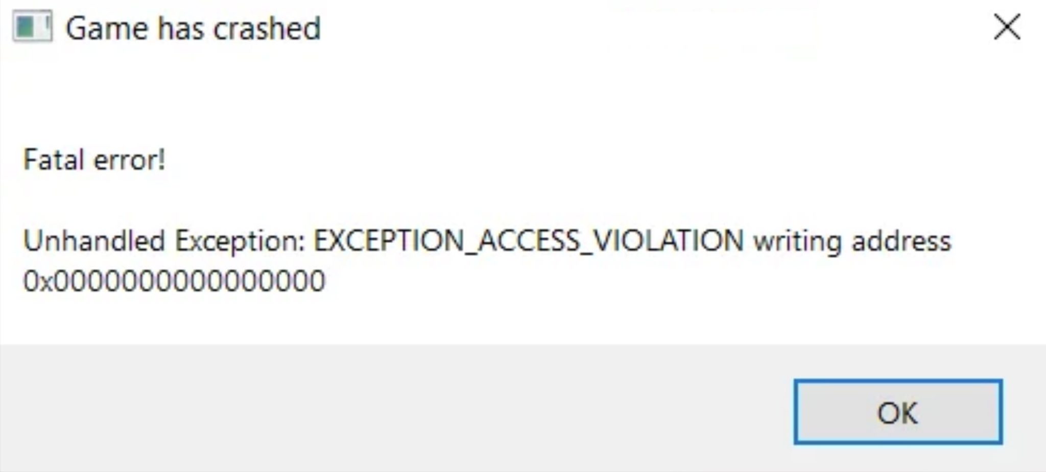 Unhandled Error. Socket exception ошибка. Unhandled exception: exception_access_Violation reading address 0x0000000000000058. Unhandled access Violation reading 0x0020.