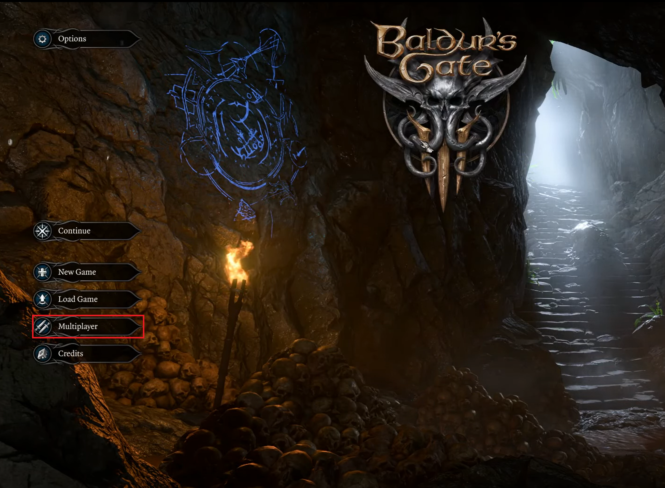 Baldur's Gate 3 Main Menu