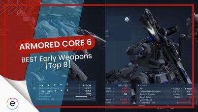 best early weapons armored core 6