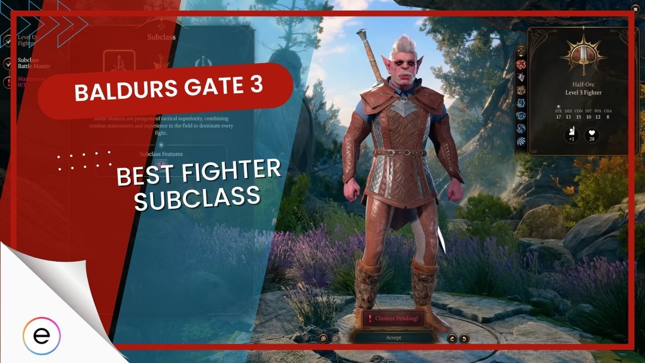 best fighter subclass baldurs gate 3