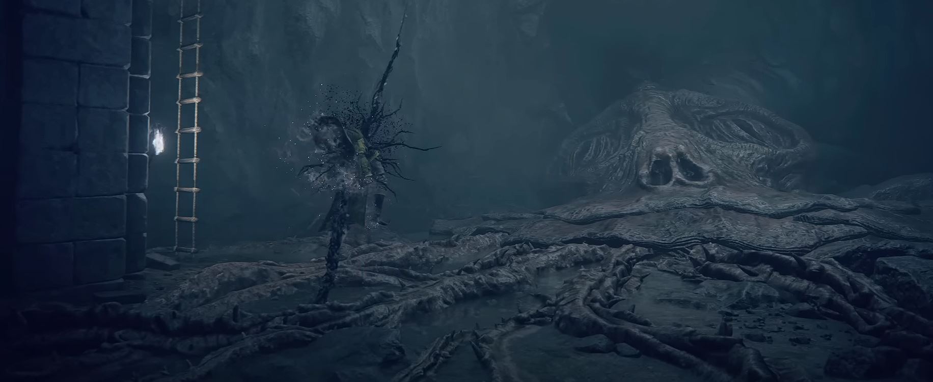 A player character dies from Deathblight in Elden Ring.