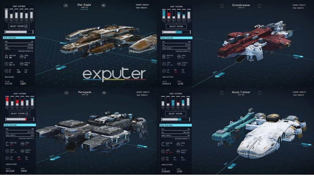 Expert Picks: Starfield Best Fighter Ships [Class A, B, & C] - eXputer.com