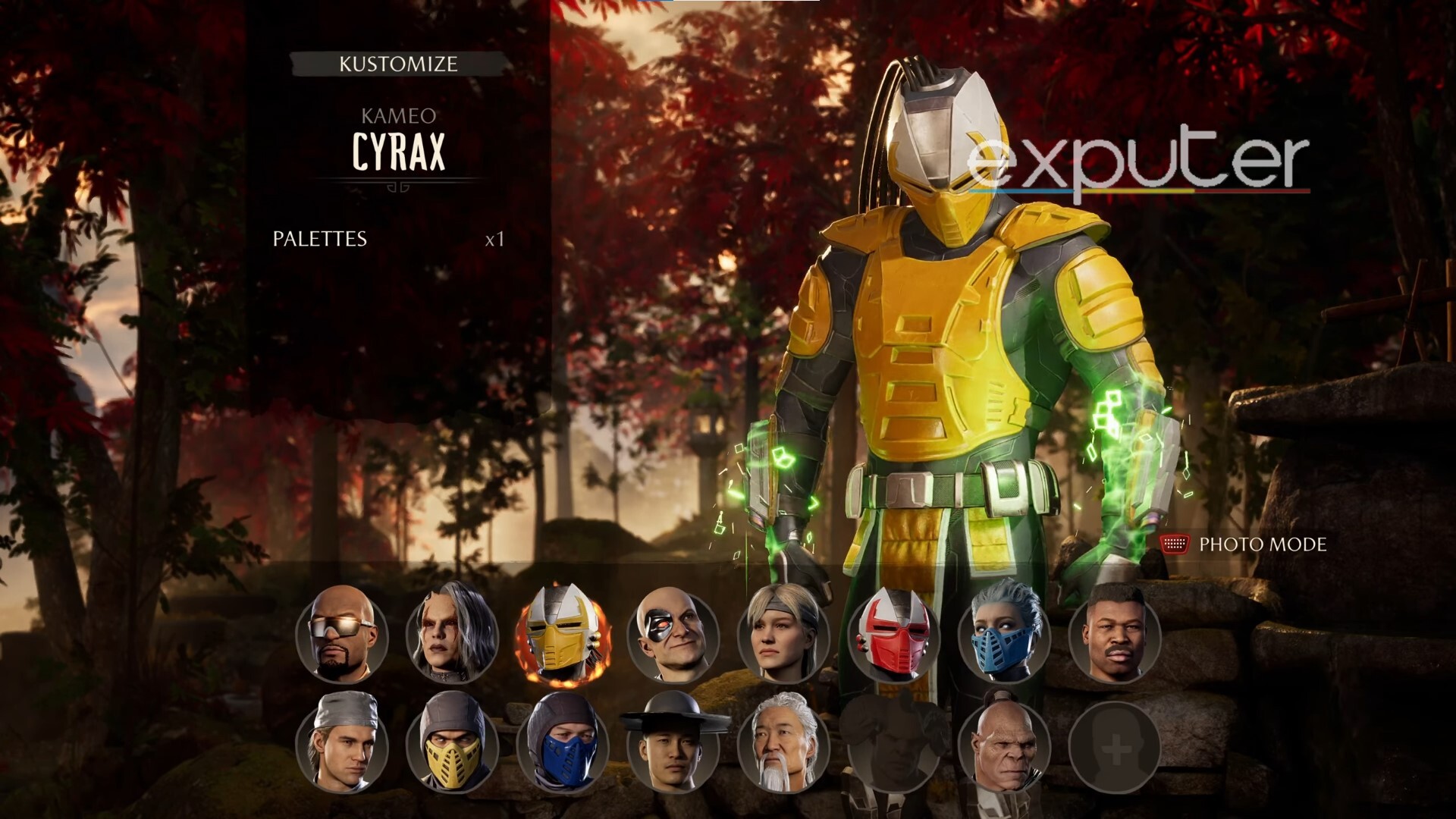 Cyrax Character For Best Assit